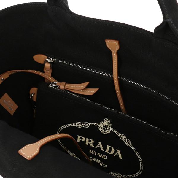 PRADA プラダ コピー カナパ バケツ型トートバッグ CANAPA ブラック 1BG163_ZKI